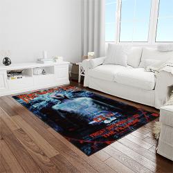 megadeth band rectangle area rug carpet for living room home room decor gift for friends light room mgd48
