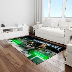 megadeth band rectangle area rug carpet for living room home room decor gift for friends light room mgd5