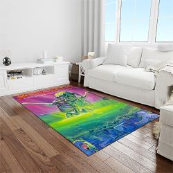 megadeth band rectangle area rug carpet for living room home room decor gift for friends light room mgd55
