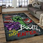 minecraft video game carpet rectangle area rug for living room home room decor gift for friends dark room mnc17