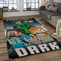 Minecraft Video Game Carpet Rectangle Area Rug For Living Room Home Room Decor Gift For Friends MNC21