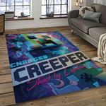minecraft video game carpet rectangle area rug for living room home room decor gift for friends dark room mnc24