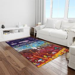 minecraft video game carpet rectangle area rug for living room home room decor gift for friends light room mnc23
