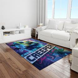 minecraft video game carpet rectangle area rug for living room home room decor gift for friends light room mnc24