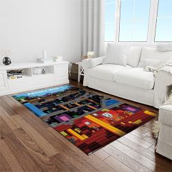 minecraft video game carpet rectangle area rug for living room home room decor gift for friends light room mnc29