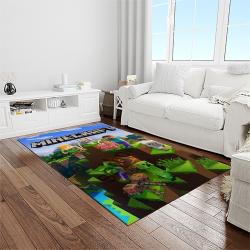 minecraft video game carpet rectangle area rug for living room home room decor gift for friends light room mnc30
