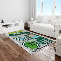 minecraft video game carpet rectangle area rug for living room home room decor gift for friends light room mnc4
