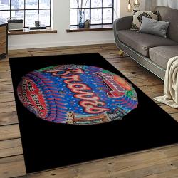 MLB Atlanta Braves Baseball Team Logo Sport Carpet Rectangle Area Rug For Living Room Home Room Decor ALBR29