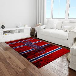 mlb atlanta braves baseball team logo sport carpet rectangle area rug for living room home room decor light room albr25