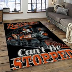 MLB Baltimore Orioles Baseball Team Logo Sport Carpet Rectangle Area Rug For Living Room Home Room Decor BTMO28