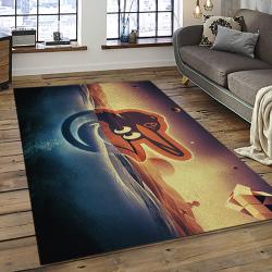 MLB Baltimore Orioles Baseball Team Logo Sport Carpet Rectangle Area Rug For Living Room Home Room Decor BTMO47