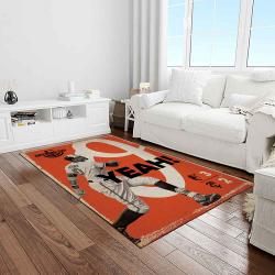 mlb baltimore orioles baseball team logo sport carpet rectangle area rug for living room home room decor light room btmo32