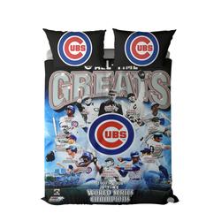 mlb chicago cubs baseball team logo sport bedding set home decor ccgc1