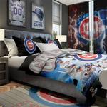 mlb chicago cubs baseball team logo sport bedroom set home decor ccgc1