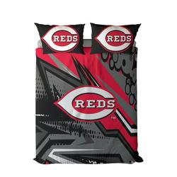 mlb cincinnati reds baseball team logo sport bedding set home decor cnnr1