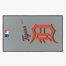 mlb detroit tigers baseball team logo sport carpet rectangle area rug home decor dtts1