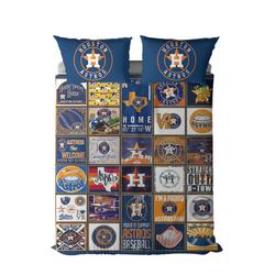 mlb houston astros baseball team logo sport bedding set home decor htat1