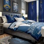 mlb kansas city royals baseball team logo sport bedroom set home decor kscrs1