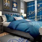 mlb los angeles dodgers baseball team logo sport bedroom set home decor laldrs1