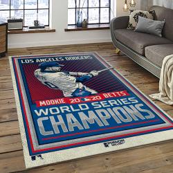 MLB Los Angeles Dodgers Baseball Team Logo Sport Carpet Rectangle Area Rug For Living Room Home Room Decor LADG5