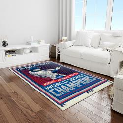 mlb los angeles dodgers baseball team logo sport carpet rectangle area rug for living room home room decor light room ladg5