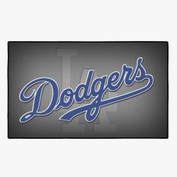 mlb los angeles dodgers baseball team logo sport carpet rectangle area rug home decor laldrs1