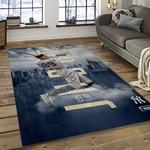 mlb new york yankees baseball team logo sport carpet rectangle area rug for living room home room decor dark room nyye26