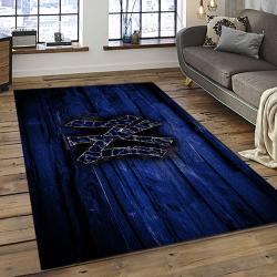 MLB New York Yankees Baseball Team Logo Sport Carpet Rectangle Area Rug For Living Room Home Room Decor NYYE47