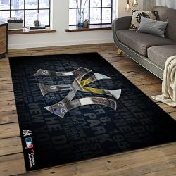 MLB New York Yankees Baseball Team Logo Sport Carpet Rectangle Area Rug For Living Room Home Room Decor NYYE6