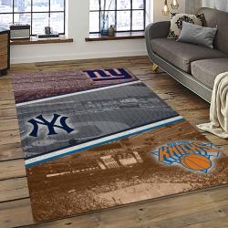 MLB New York Yankees Baseball Team Logo Sport Carpet Rectangle Area Rug For Living Room Home Room Decor NYYE68