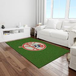 mlb new york yankees baseball team logo sport carpet rectangle area rug for living room home room decor light room nyye44