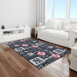 mlb new york yankees baseball team logo sport carpet rectangle area rug for living room home room decor light room nyye70