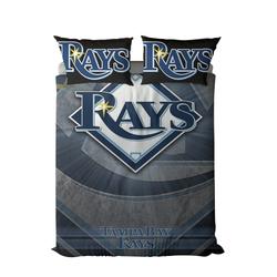 mlb tampa bay rays baseball team logo sport bedding set home decor tpbr1