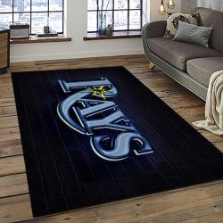 MLB Tampa Bay Rays Baseball Team Logo Sport Carpet Rectangle Area Rug For Living Room Home Room Decor TABR17