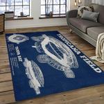 mlb tampa bay rays baseball team logo sport carpet rectangle area rug for living room home room decor dark room tabr25
