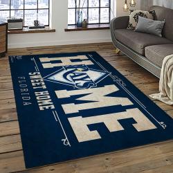 MLB Tampa Bay Rays Baseball Team Logo Sport Carpet Rectangle Area Rug For Living Room Home Room Decor TABR30