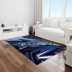 mlb tampa bay rays baseball team logo sport carpet rectangle area rug for living room home room decor light room tabr16