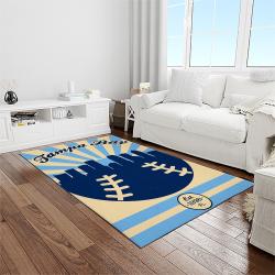 mlb tampa bay rays baseball team logo sport carpet rectangle area rug for living room home room decor light room tabr21