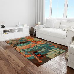 mlb tampa bay rays baseball team logo sport carpet rectangle area rug for living room home room decor light room tabr5