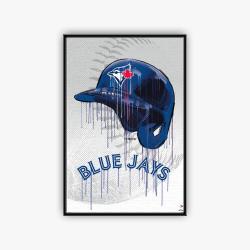 mlb toronto blue jays baseball team logo sport canvas home decor trbj1001