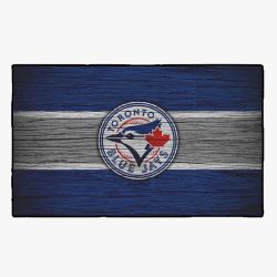 mlb toronto blue jays baseball team logo sport carpet rectangle area rug home decor trbj1