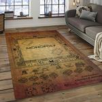 monopoly board game carpet rectangle area rug for living room home room decor gift for friends dark room mony15