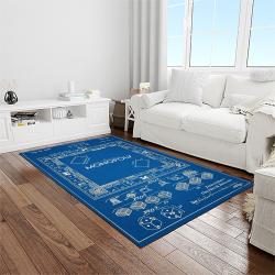 monopoly board game carpet rectangle area rug for living room home room decor gift for friends light room mony10
