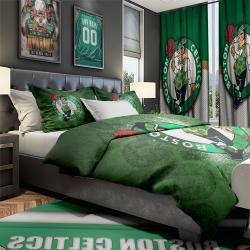 NBA Boston Celtics Basketball Team Bedroom Set Duvet Cover Area Rug Canvas Print BSC2