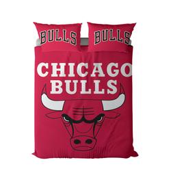 nba chicago bulls basketball team logo sport bedding set home decor ccbs5