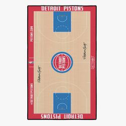nba detroit pistons basketball team logo sport carpet rectangle area rug home decor dtp1