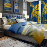 nba golden state warriors basketball team logo sport bedroom set home decor gswr1