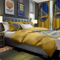 NBA Golden State Warriors Basketball Team Bedroom Set Duvet Cover Area Rug Canvas Print GSWR3