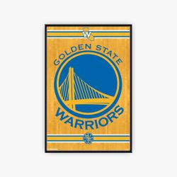 nba golden state warriors basketball team logo sport canvas home decor gswr5002