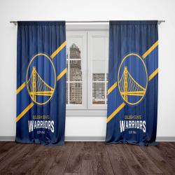 nba golden state warriors basketball team logo sport window curtain home decor gswr4